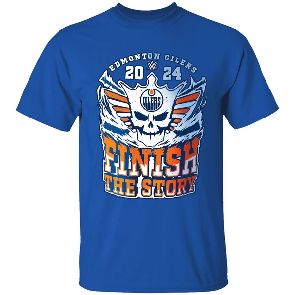 Edmontonoilers Cody Rhodes 2024 Finish The Story Shirt - Image 8