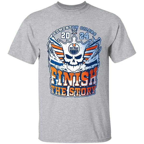 Edmontonoilers Cody Rhodes 2024 Finish The Story Shirt - Image 9