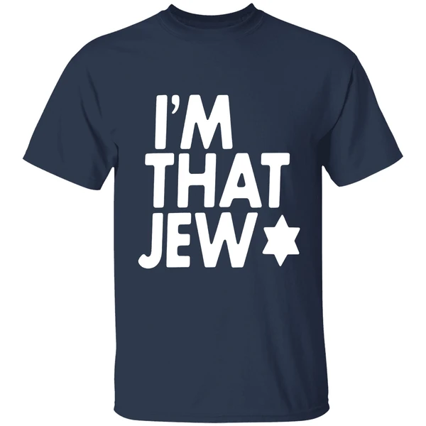 eitan chitayat im that jew shirt navy