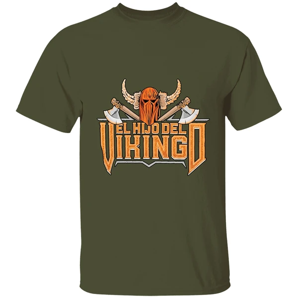 el hijo del vikingo aaa superstar logo 2025 shirt militarygreen