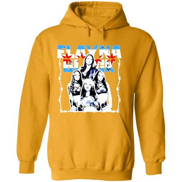 Elayna Black Wwe Graphic Hoodie