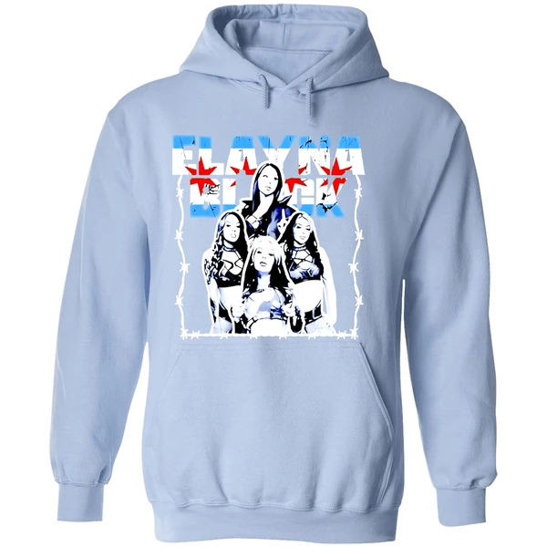 Elayna Black Wwe Graphic Hoodie - Image 4