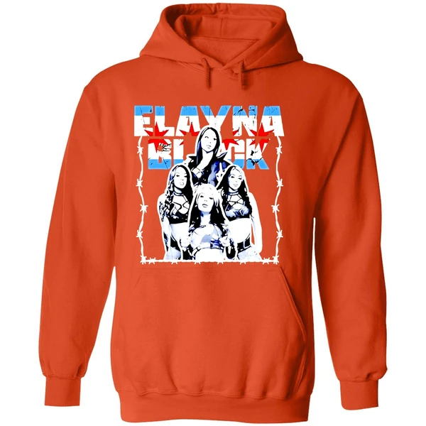Elayna Black Wwe Graphic Hoodie - Image 6