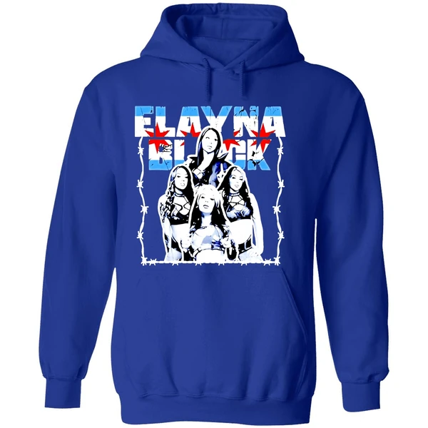 Elayna Black Wwe Graphic Hoodie - Image 7