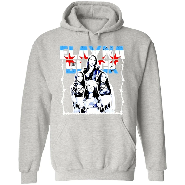 Elayna Black Wwe Graphic Hoodie - Image 9