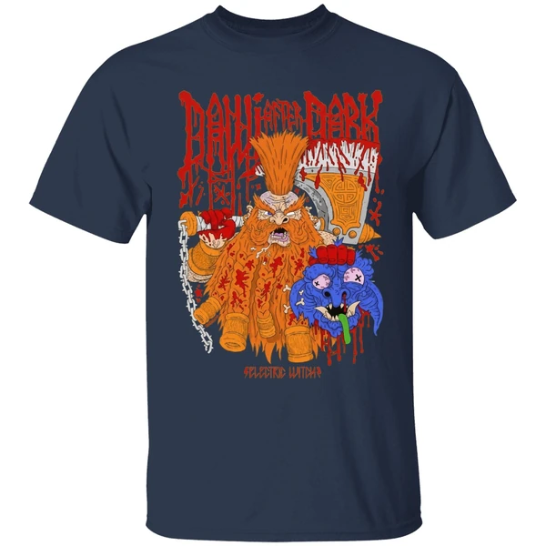 electric witch dawi after dark shirt navy