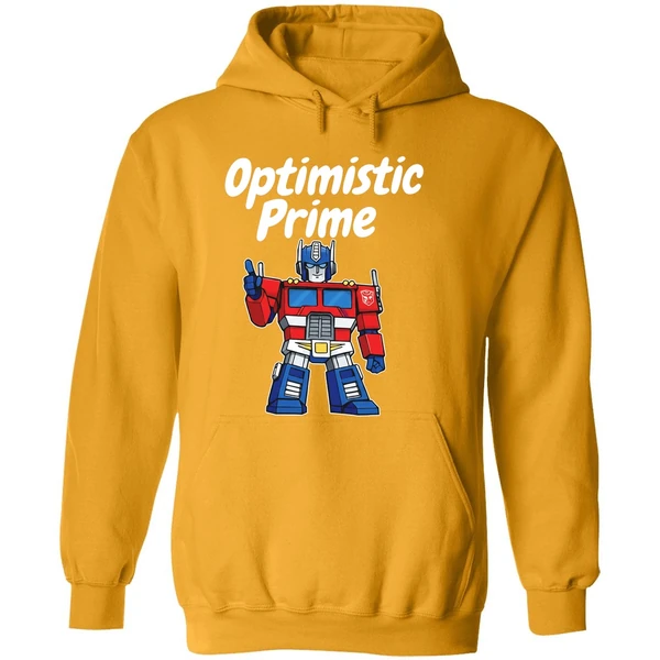 Elon Musk Optimistic Prime Hoodie