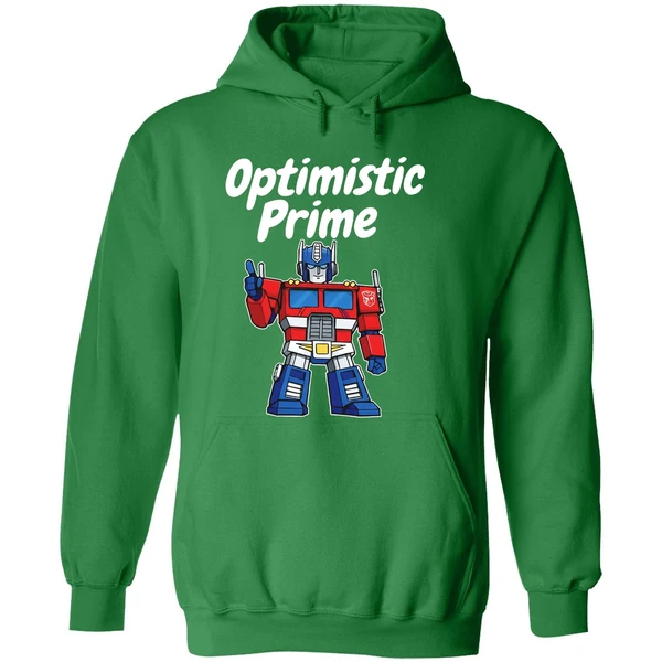 Elon Musk Optimistic Prime Hoodie - Image 2