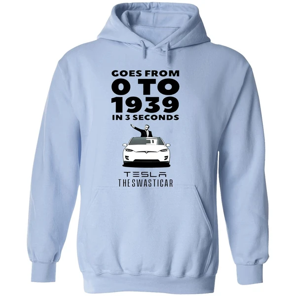 Elon Musk Tesla Goes From 0 To 1939 In 3 Seconds Hoodie - Image 4