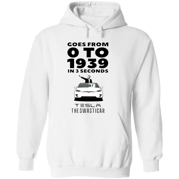 Elon Musk Tesla Goes From 0 To 1939 In 3 Seconds Hoodie - Image 8