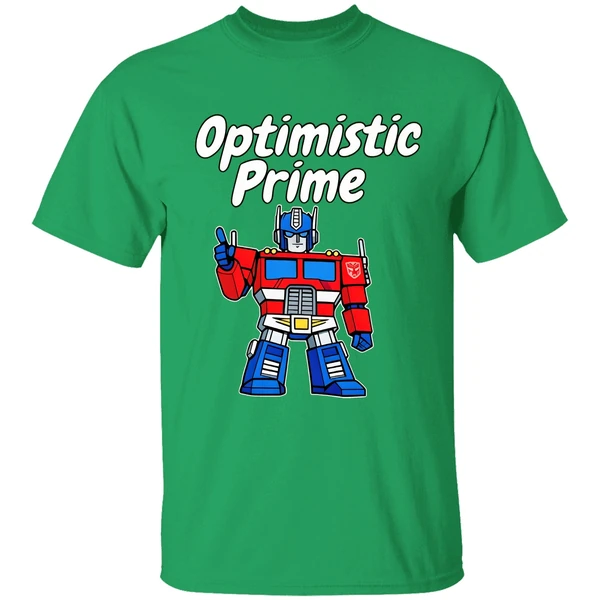 Elon Musk Wearing Optimistic Prime Shirt - Image 2