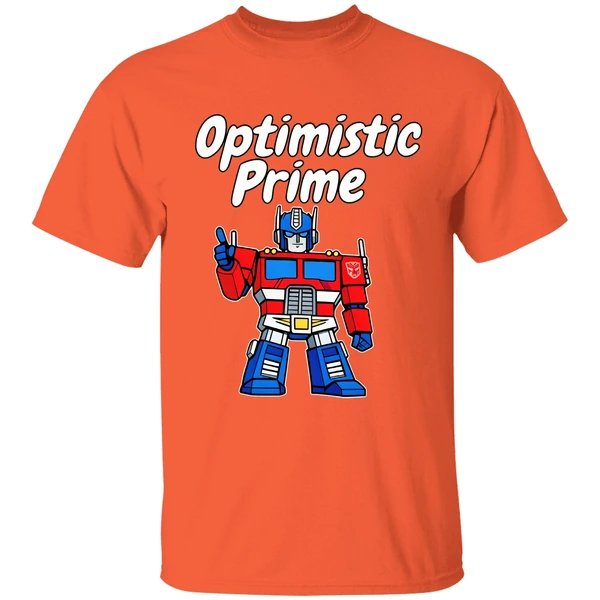 Elon Musk Wearing Optimistic Prime Shirt - Image 6