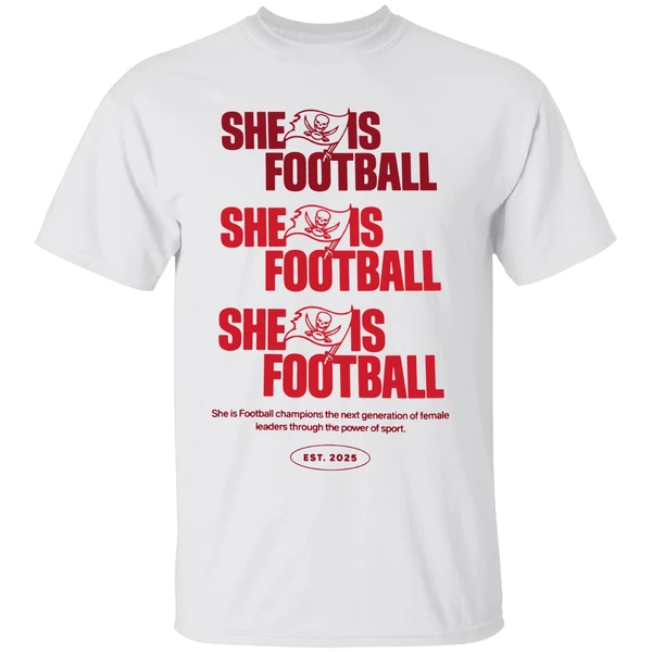 Emeka Egbuka Buccaneers She Is Football Est 2025 Shirt