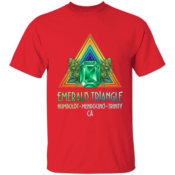 Emerald Triangle Humboldt Mendocino Trinity California Cannabis Growers Marijuana Shirt - Image 7