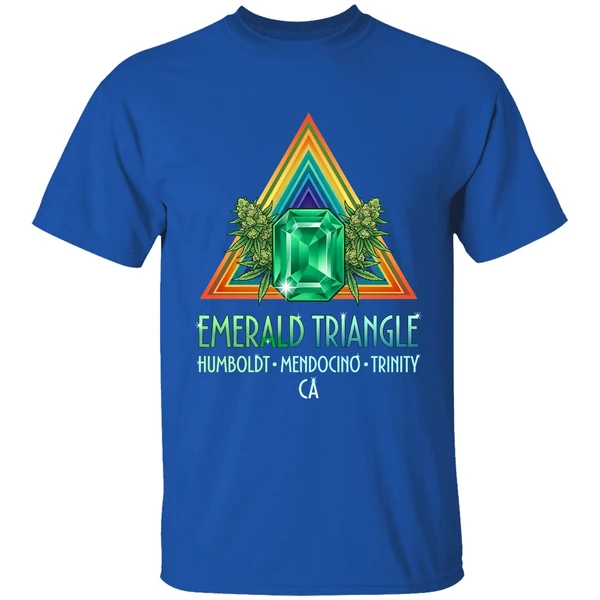 Emerald Triangle Humboldt Mendocino Trinity California Cannabis Growers Marijuana Shirt - Image 8