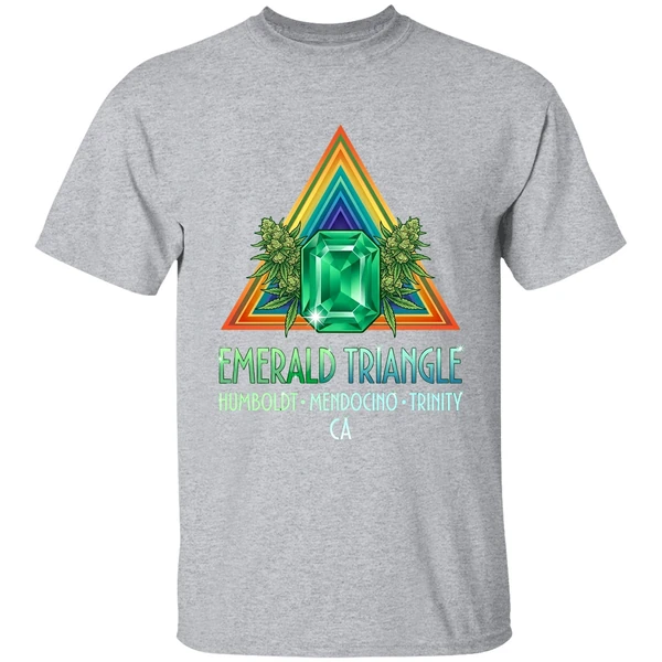 Emerald Triangle Humboldt Mendocino Trinity California Cannabis Growers Marijuana Shirt - Image 9