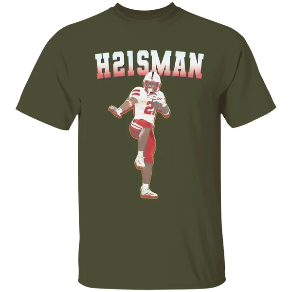 Emmett Johnson H21sman Nebraska Huskers Football Shirt - Image 4