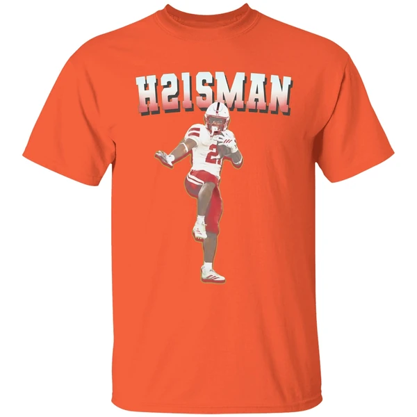 Emmett Johnson H21sman Nebraska Huskers Football Shirt - Image 6
