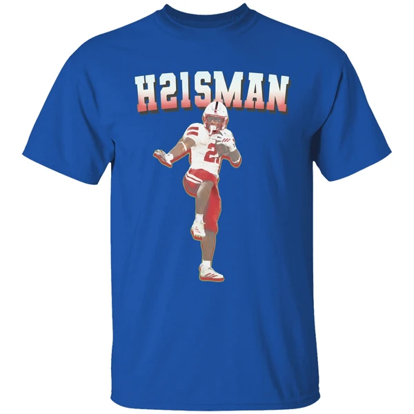 Emmett Johnson H21sman Nebraska Huskers Football Shirt - Image 8