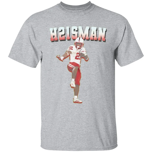 Emmett Johnson H21sman Nebraska Huskers Football Shirt - Image 9
