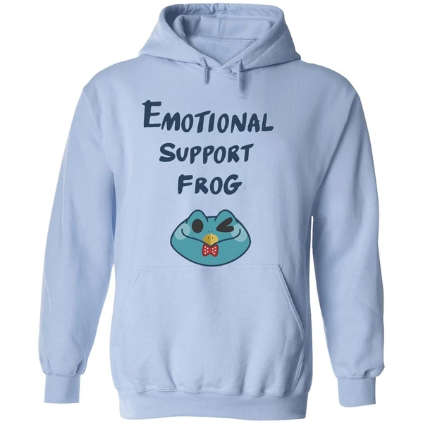 Emotional Support Frog Fizzarolli Cartoon Hoodie - Image 4