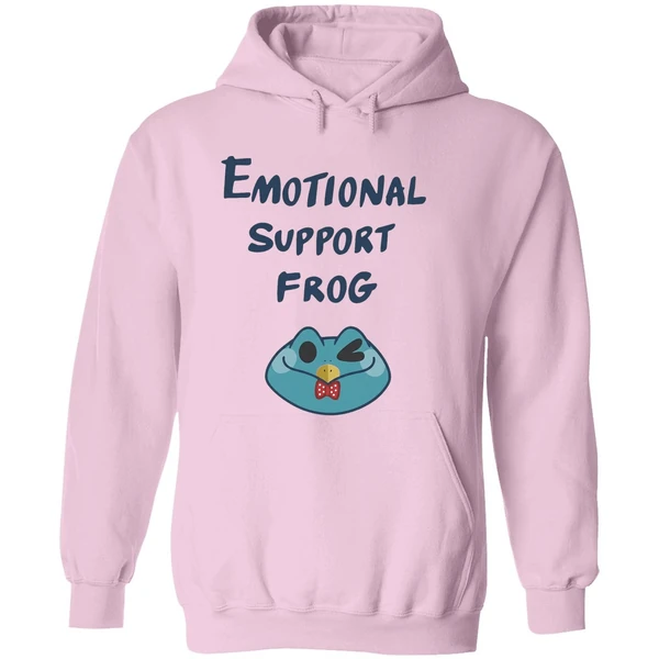 Emotional Support Frog Fizzarolli Cartoon Hoodie - Image 5