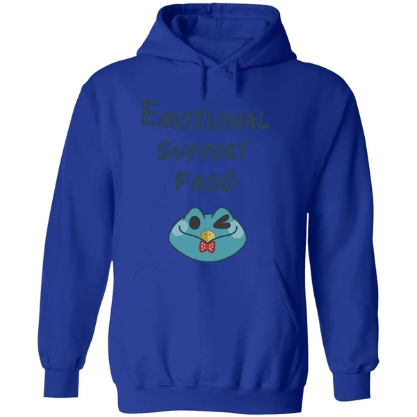 Emotional Support Frog Fizzarolli Cartoon Hoodie - Image 7