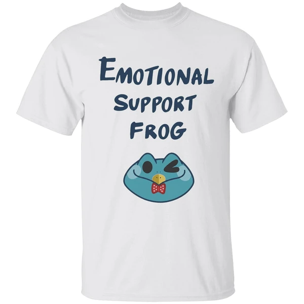 Emotional Support Frog Fizzarolli Cartoon Shirt