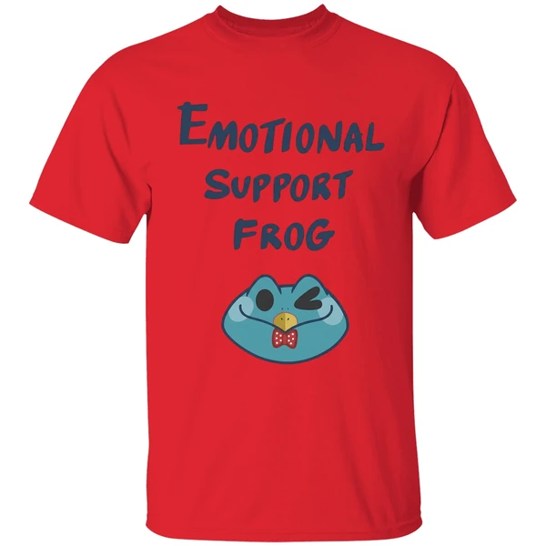 Emotional Support Frog Fizzarolli Cartoon Shirt - Image 4