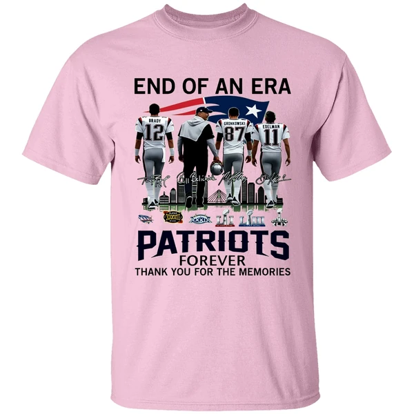 End Of An Era Patriots Forever Thank You For The Memories Vintage Shirt End Of An Era Patriots Forever Thank You For The Memories Vintage Shirt