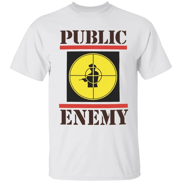 Eric Sohn With Public Enemy Shirt