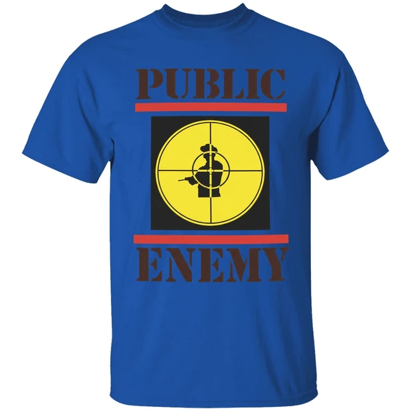 eric sohn with public enemy shirt royalblue