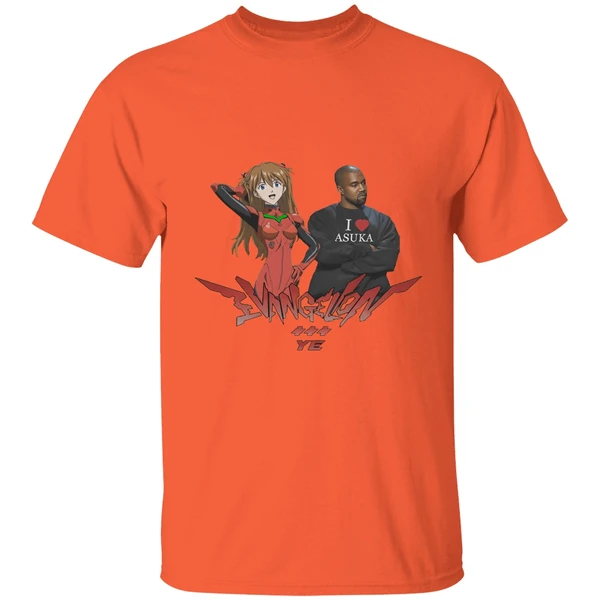 Evangelion Asuka Kanye West Anime Shirt - Image 3