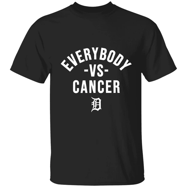Everybody Vs Cancer Detroit Tiger 2025 Shirt