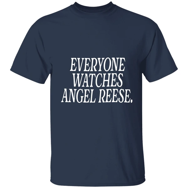 everyone watches angel reese shirt navy