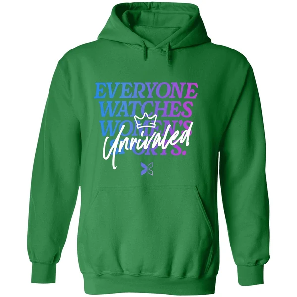 Everyone Watches Womens Sports Unrivaled Hoodie - Image 2