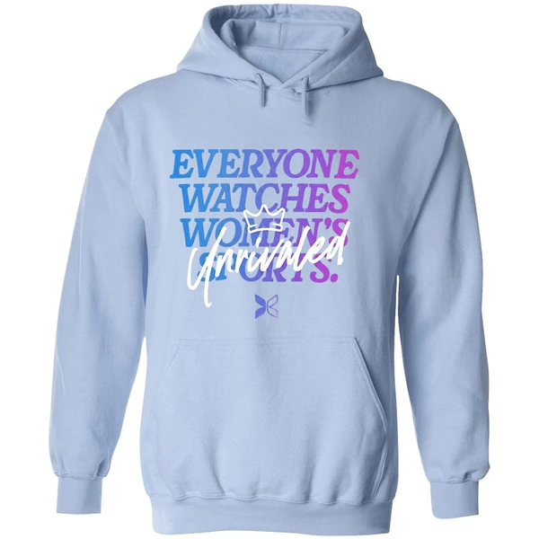 Everyone Watches Womens Sports Unrivaled Hoodie - Image 4