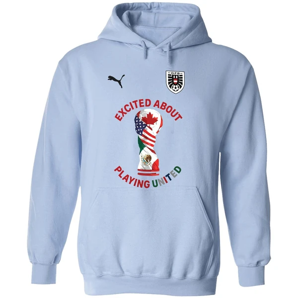 Excited About Playing United Football Puma Hoodie - Image 4