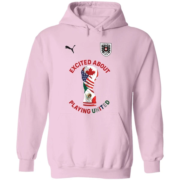 Excited About Playing United Football Puma Hoodie - Image 5