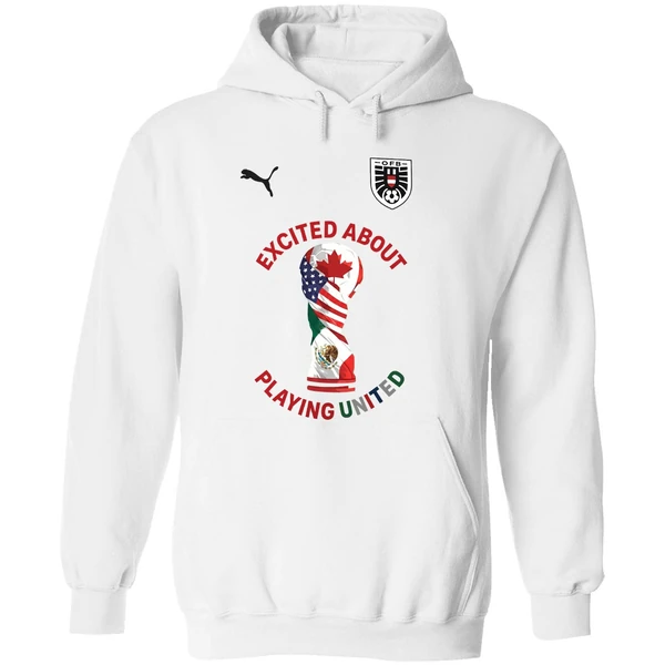 Excited About Playing United Football Puma Hoodie - Image 8