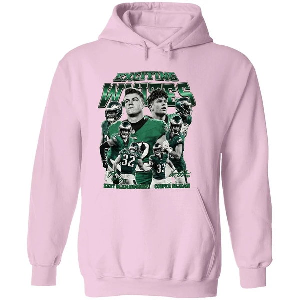 Exciting Whites Blankenship And Dejean Philladenphia Eagles Hoodie - Image 5