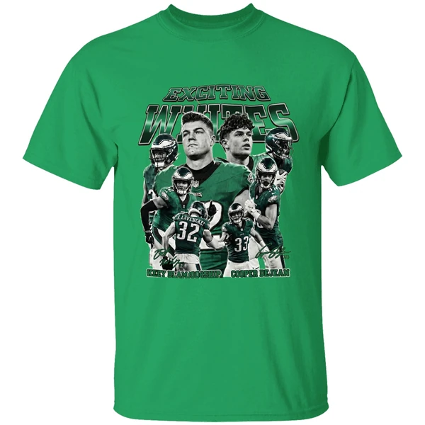 Exciting Whites Blankenship And Dejean Philladenphia Eagles Shirt - Image 2