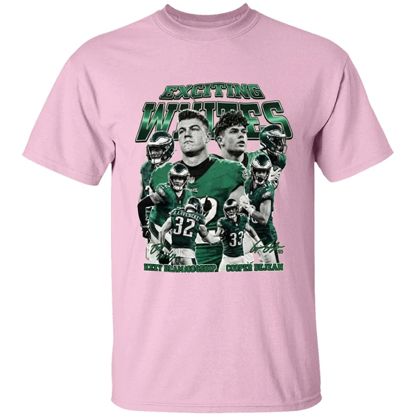Exciting Whites Blankenship And Dejean Philladenphia Eagles Shirt - Image 3