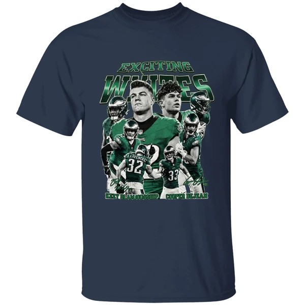 Exciting Whites Blankenship And Dejean Philladenphia Eagles Shirt - Image 5