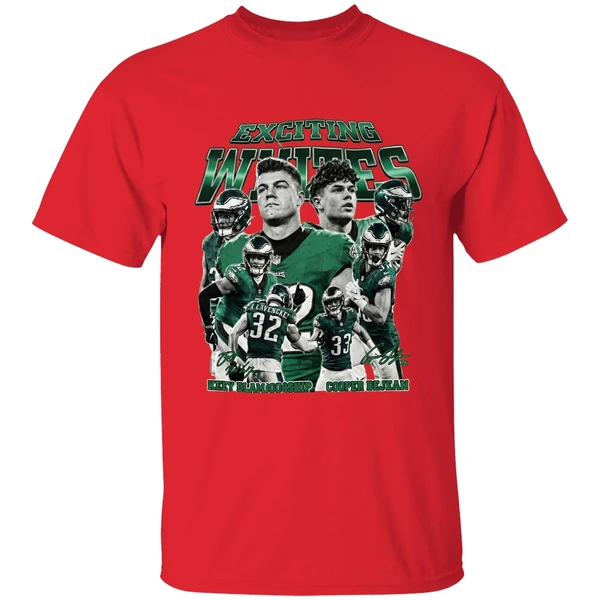 Exciting Whites Blankenship And Dejean Philladenphia Eagles Shirt - Image 7