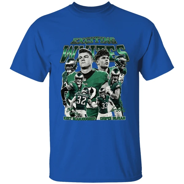 Exciting Whites Blankenship And Dejean Philladenphia Eagles Shirt - Image 8