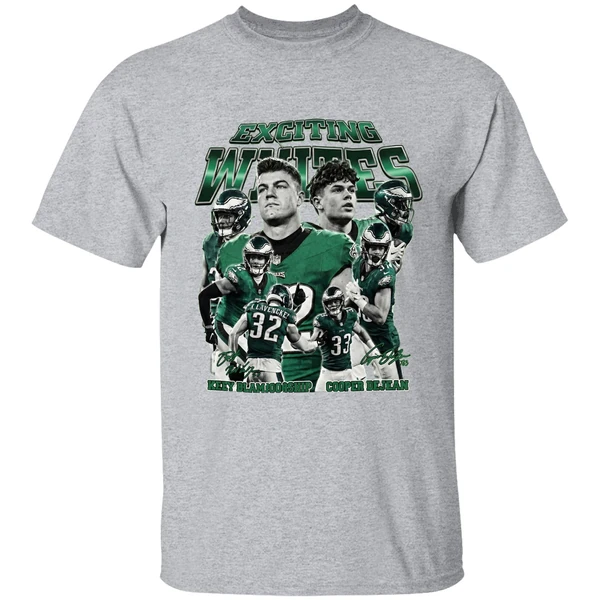 Exciting Whites Blankenship And Dejean Philladenphia Eagles Shirt - Image 9