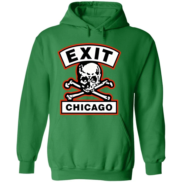 Exit Chicago Hoodie - Image 2