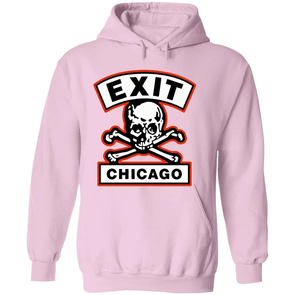 Exit Chicago Hoodie - Image 5