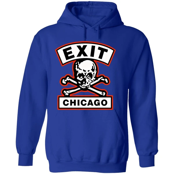 Exit Chicago Hoodie - Image 7